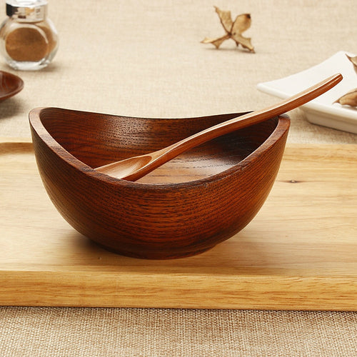 Wooden Bowls And Spoon